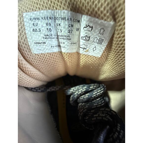 Keen Pyrenees Hiking Boots Leather Women's US 10 Brown Leather 1004156 - Picture 8 of 10